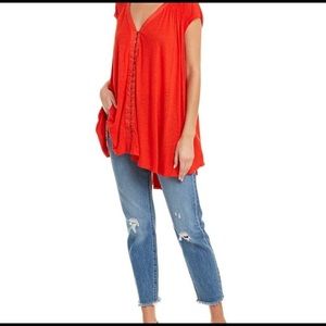 Free People over sized top